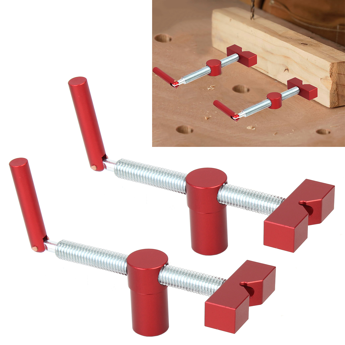 Woodworking Front Vise - Houtbewerking Bank Hond Rem Inserts Werkbank
