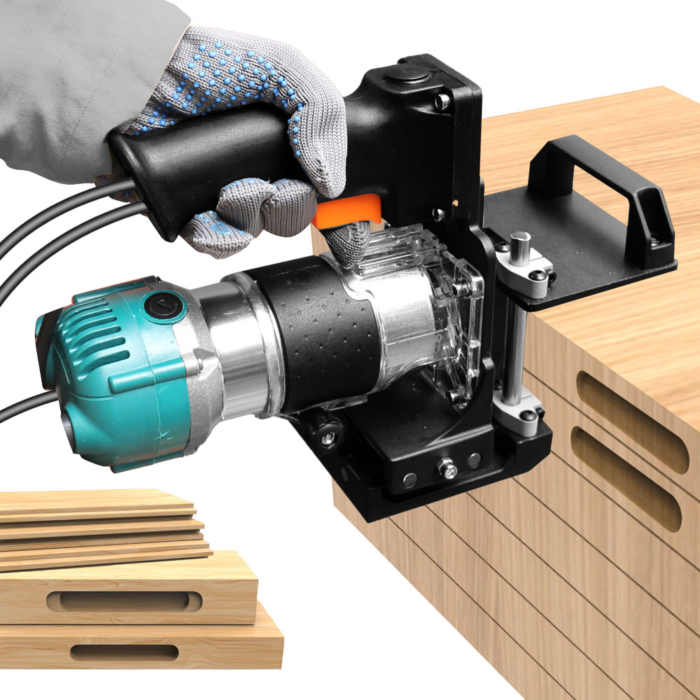 Woodworking Jointer - 2-in-1 onzichtbare bevestiging Opening Ponsen Locator