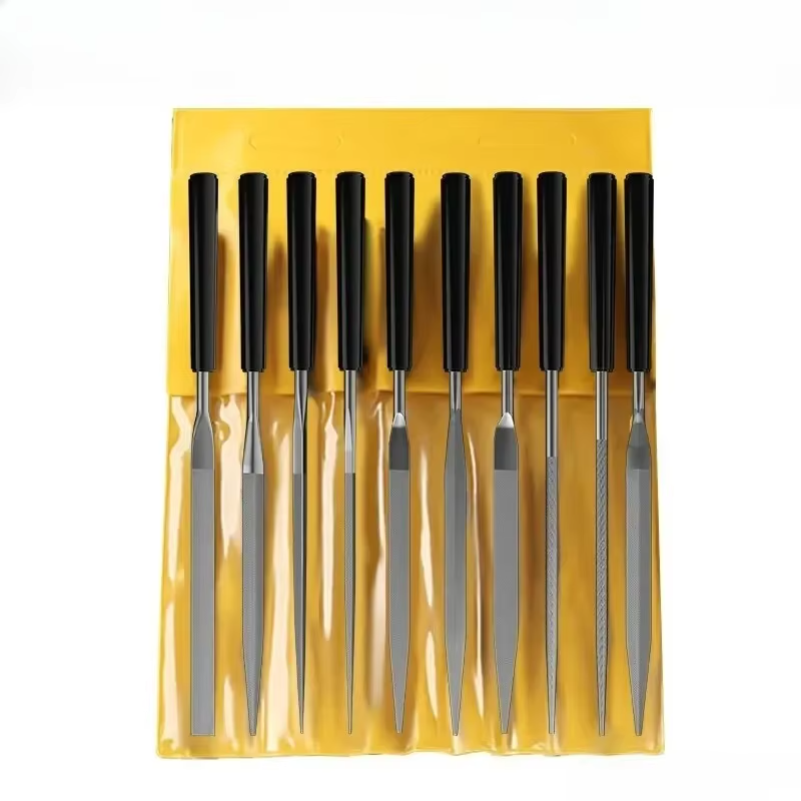 Woodworking Files And Rasps - 10-delige metalen naaldvijlset, houtrasp, metaalpolijstgereedschap, stalen