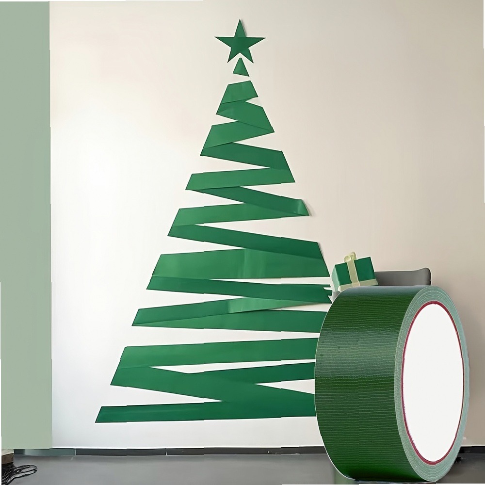 Woodworking Xmas Gifts - Kerstdecoratietape voor feestelijke decoratie, cadeauverpakking, kerstscène-opzet,