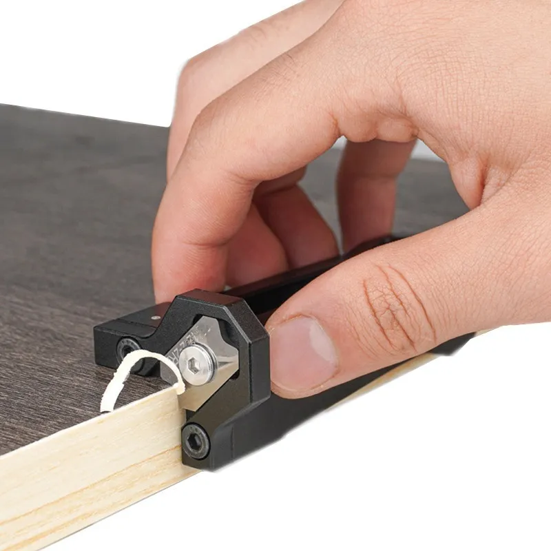 Woodworking Edge Corner Planer - Kantafwerkingstrimmer Handmatige Houtbewerking Afkantfrees Booghoekafwerking Ontbrulmes