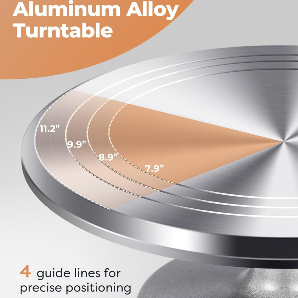 Aluminium taartdraaitafelset m - Turning Gouge Set recensie en prijs