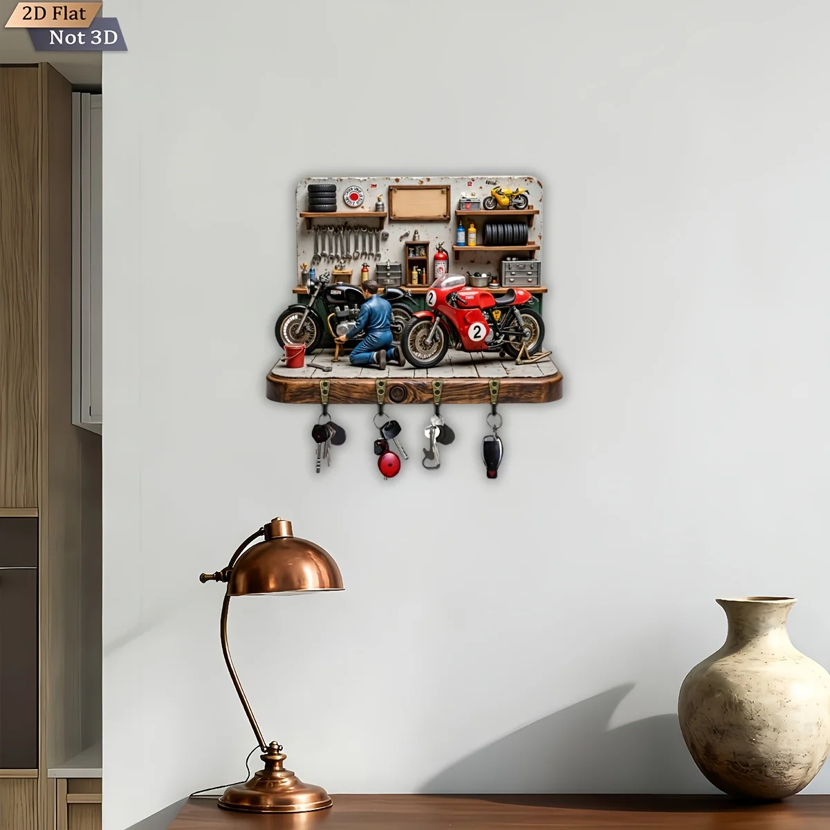 2D plat, 1 stuk, sleutelhaak m - Woodworking Room recensie en prijs