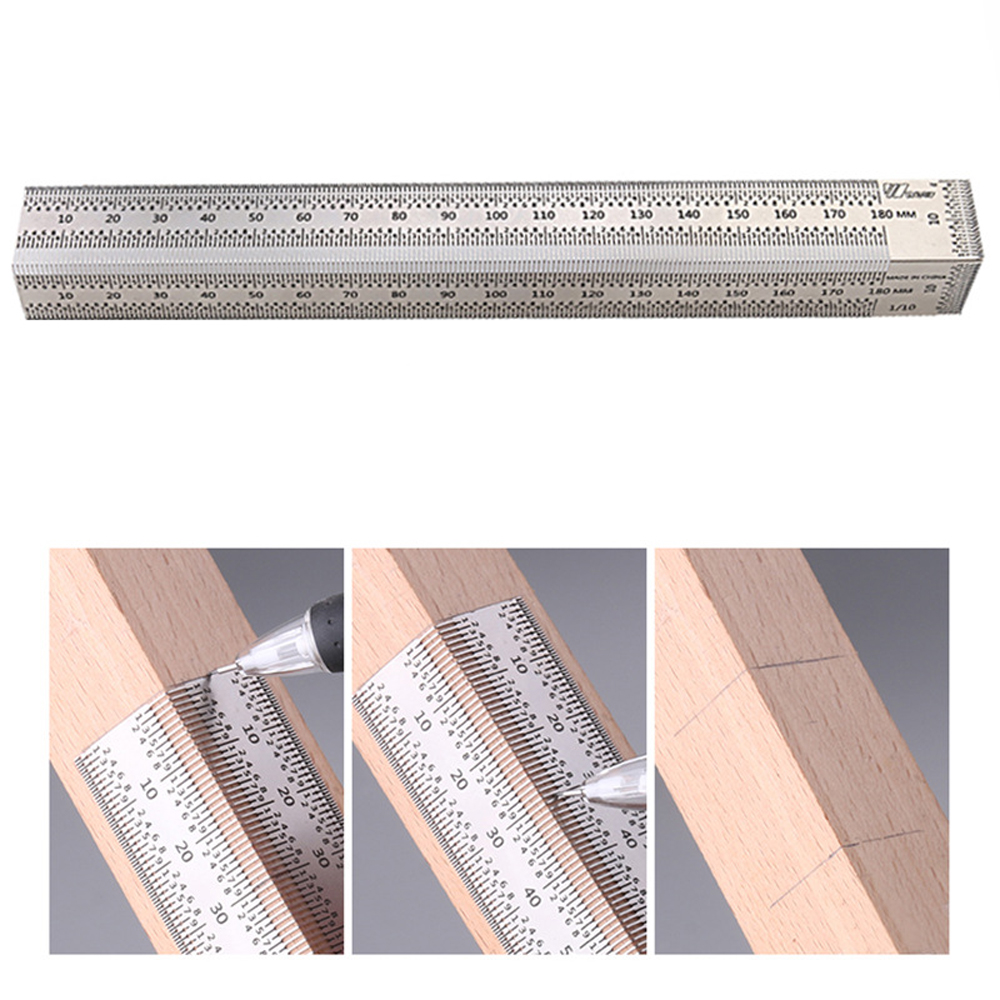 Roestvrijstalen houtbewerkings - Woodworking Gauge recensie en prijs
