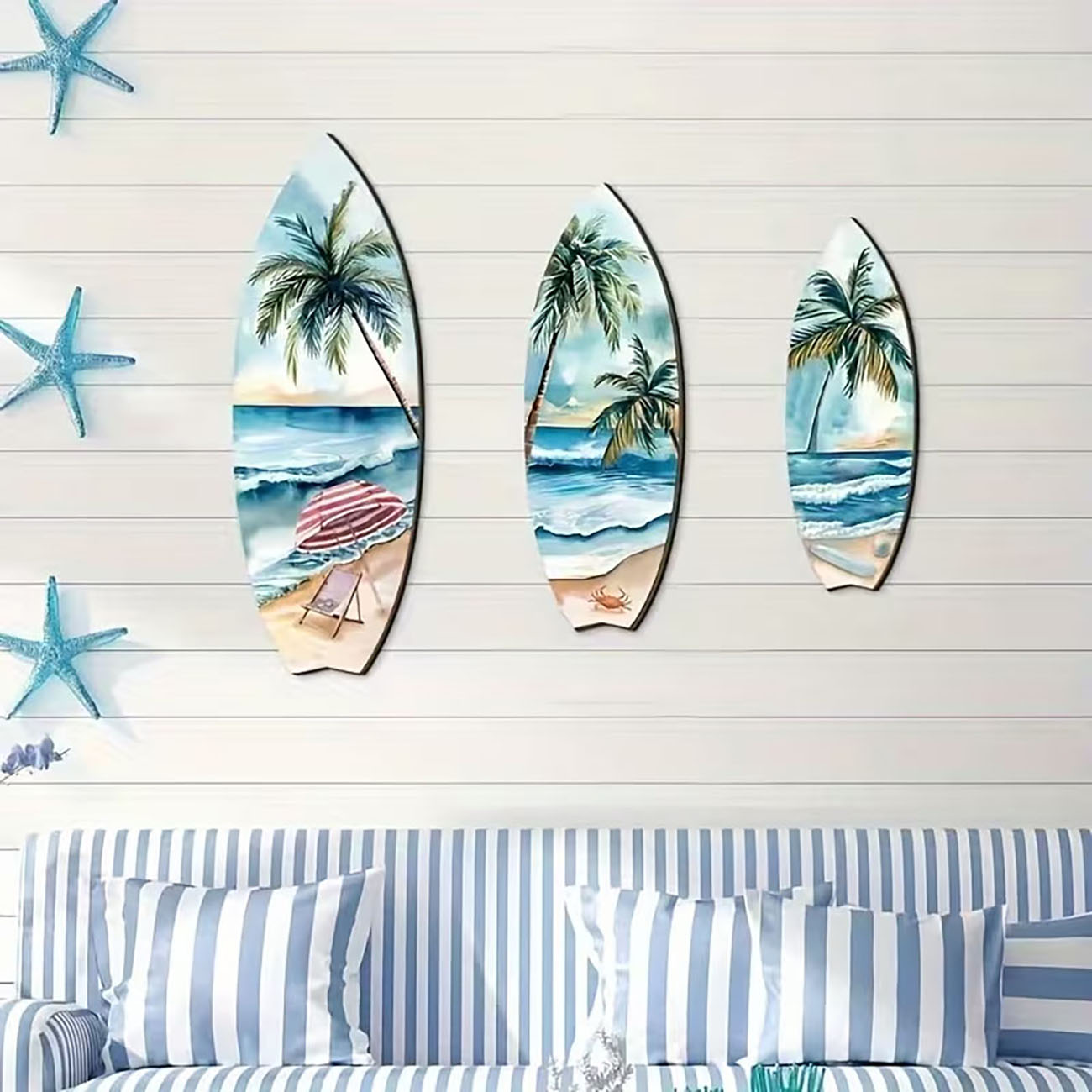3-delige Ocean View surfplank  - Woodworking Room recensie en prijs