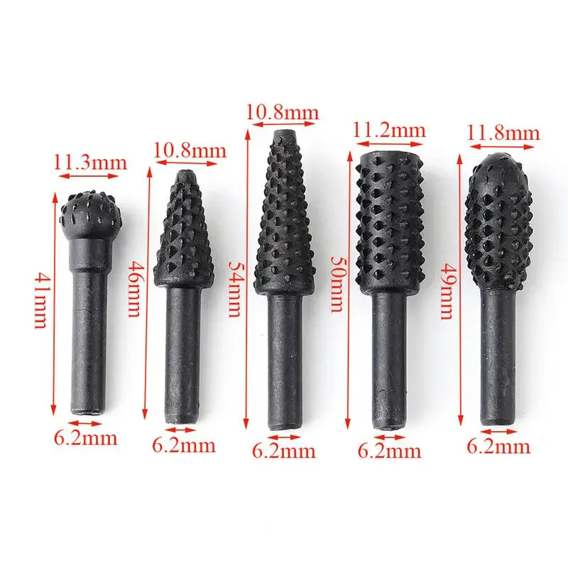 5PCS Rotary Craft Files Rotary - Woodworking Files And Rasps recensie en prijs