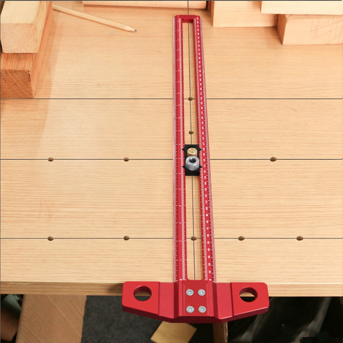 Houtbewerkings T-vierkant mark - Woodworking Gauge recensie en prijs
