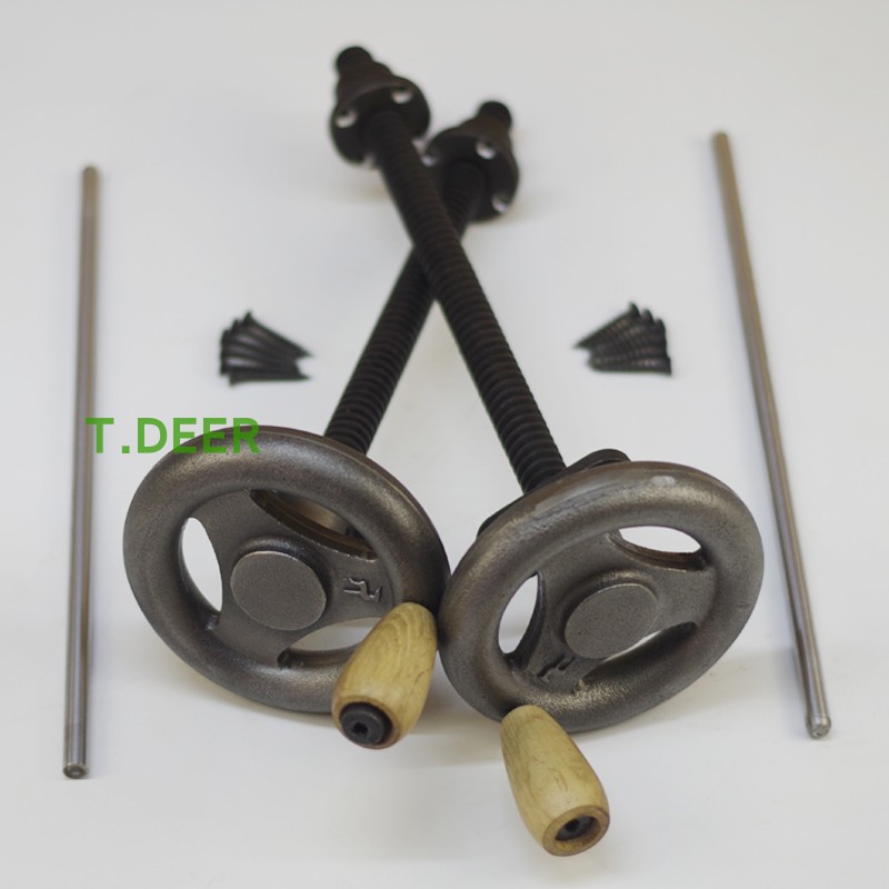 Hardware voor Moxon Vise, T.DE - Woodworking Front Vise recensie en prijs