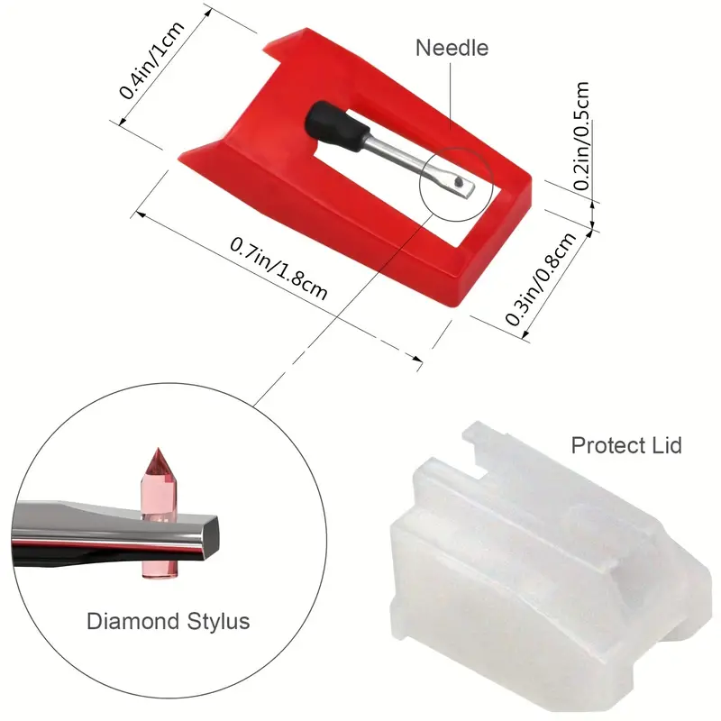 6 STKS Platenspelernaalden rub - Turning Gouge Set recensie en prijs
