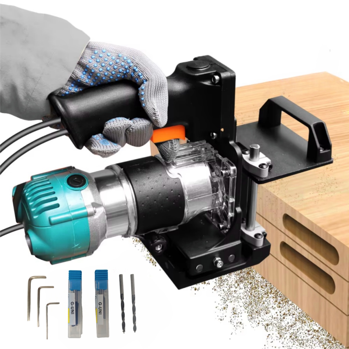 2-in-1 onzichtbare bevestiging - Woodworking Jointer recensie en prijs