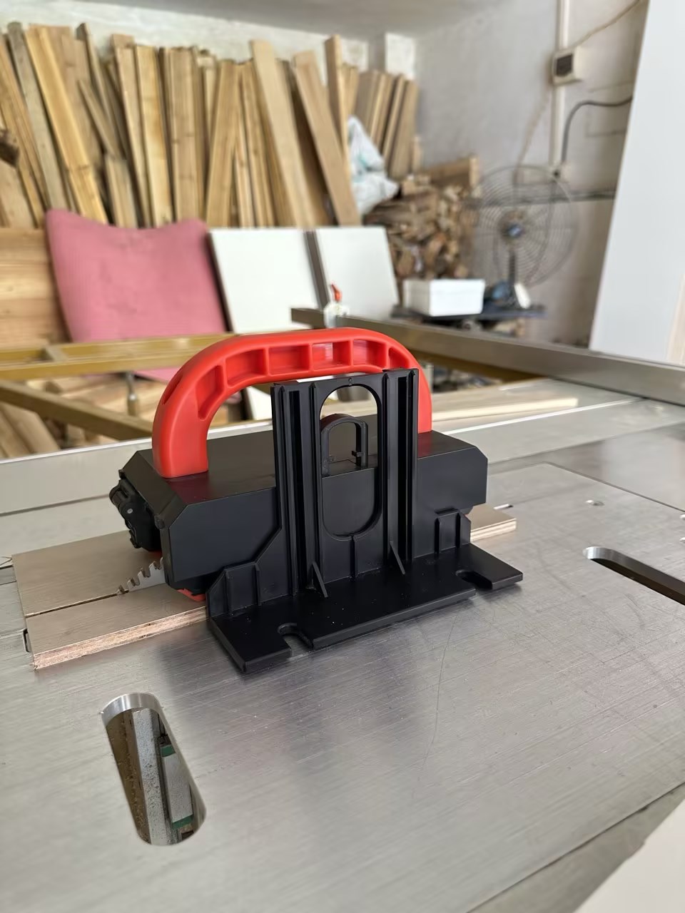 Tafelzaag Duwblok Duwer Verste - Woodworking Jointer recensie en prijs