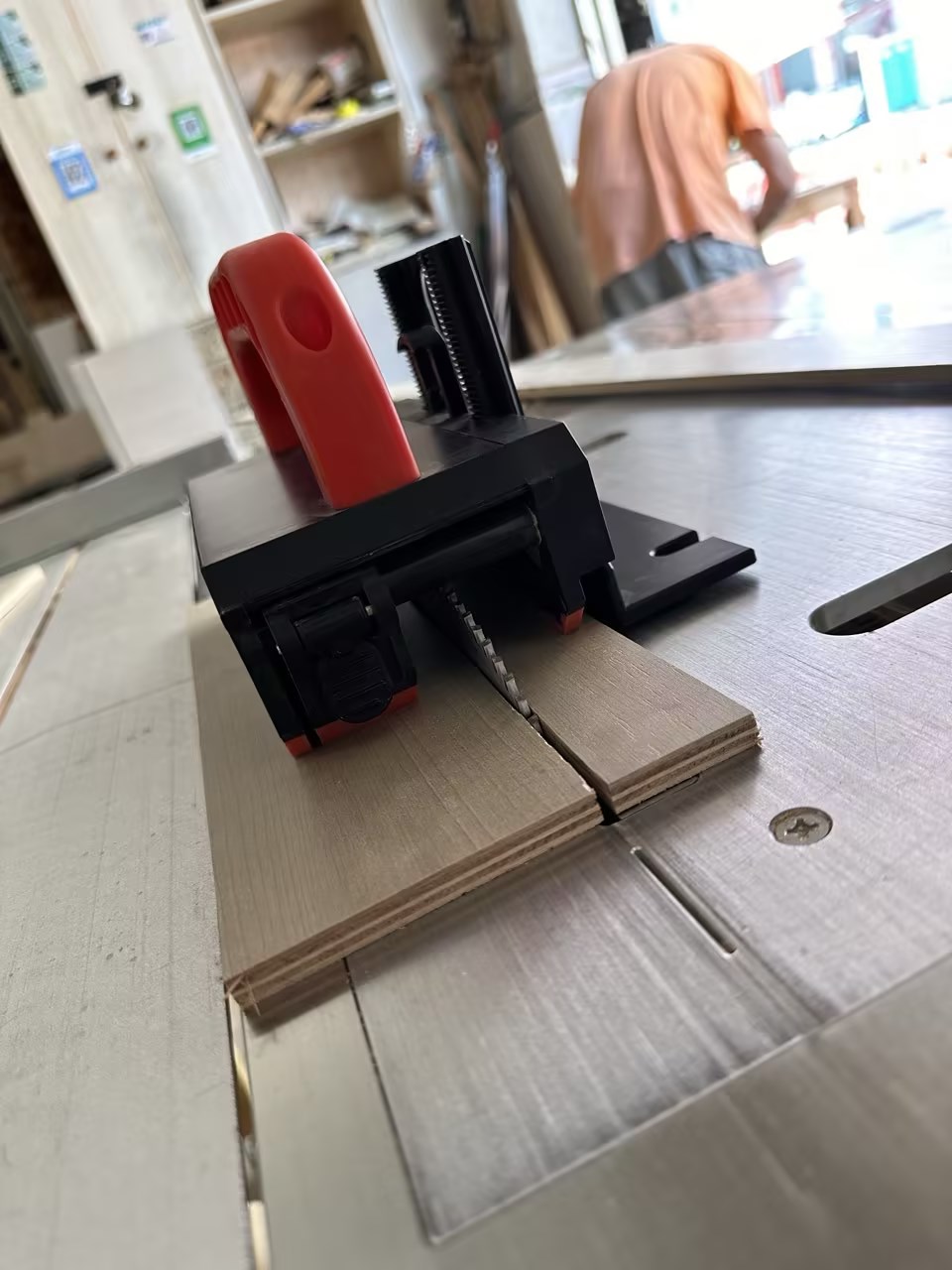 Tafelzaag Duwblok Duwer Verste - Woodworking Jointer recensie en prijs