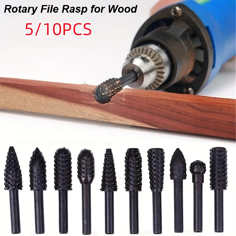5PCS/10PCS 6mm Schacht Rotary  - Woodworking Files And Rasps recensie en prijs