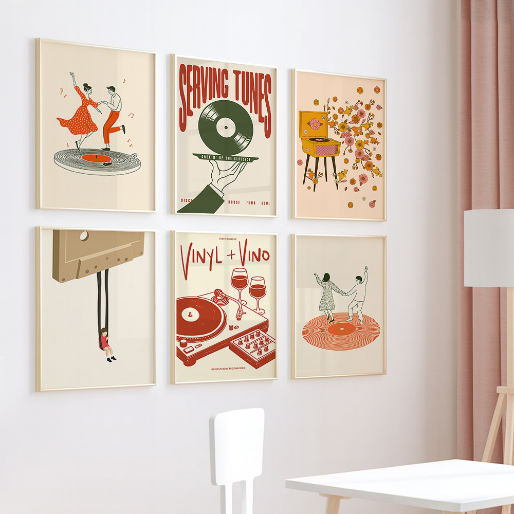 1pc Vintage Muziek Canvas Post - Turning Gouge Set recensie en prijs
