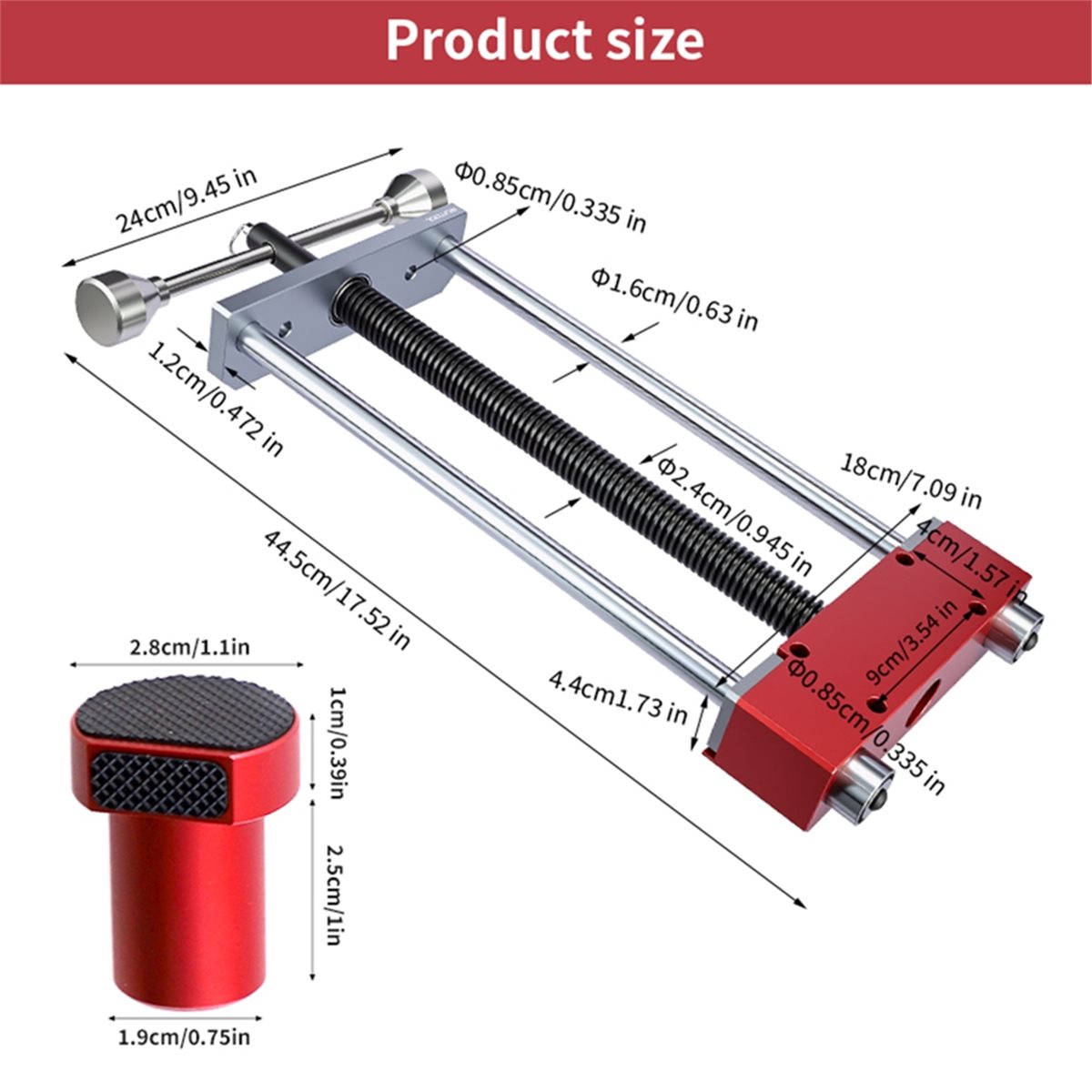 DT35BG Werkbank Front Inertia  - Woodworking Front Vise recensie en prijs