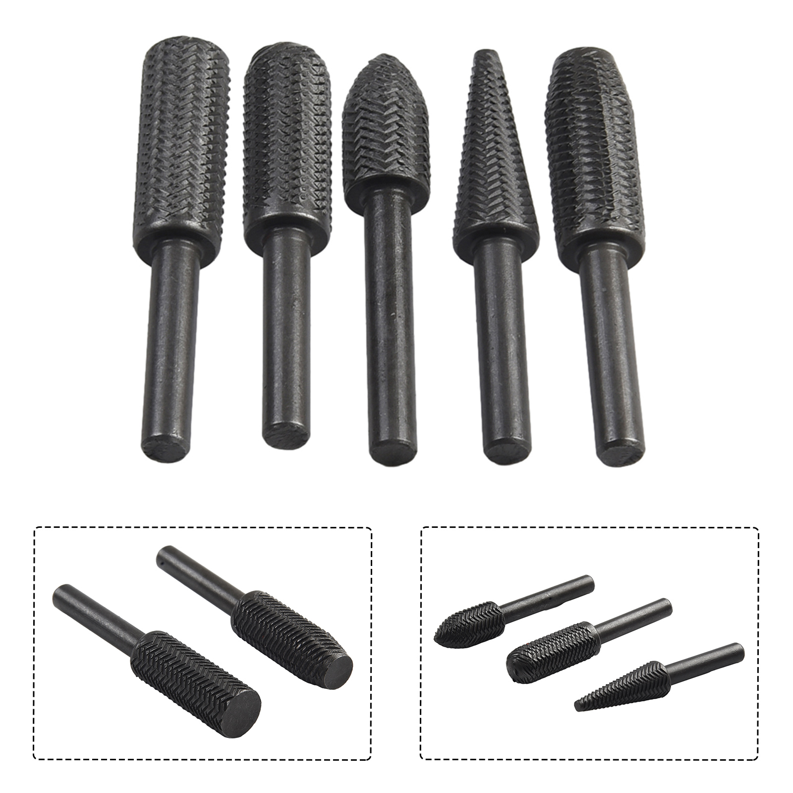 5-delige dubbelgeslepen rotere - Woodworking Files And Rasps recensie en prijs
