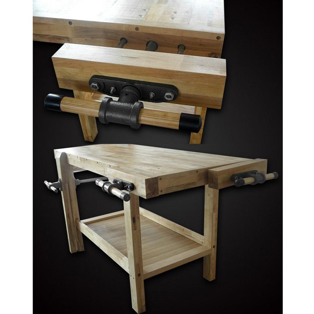 Houtbewerkingsklem van smeedba - Woodworking Front Vise recensie en prijs