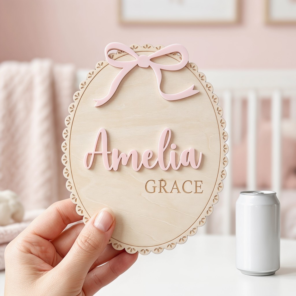 1Pc Custom Bow Lace Edge Baby  - Woodworking Room recensie en prijs