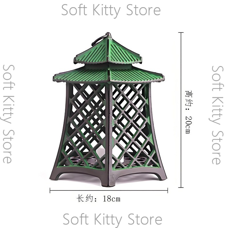 Gietijzeren lamp holle kandela - Zen Woodworking recensie en prijs