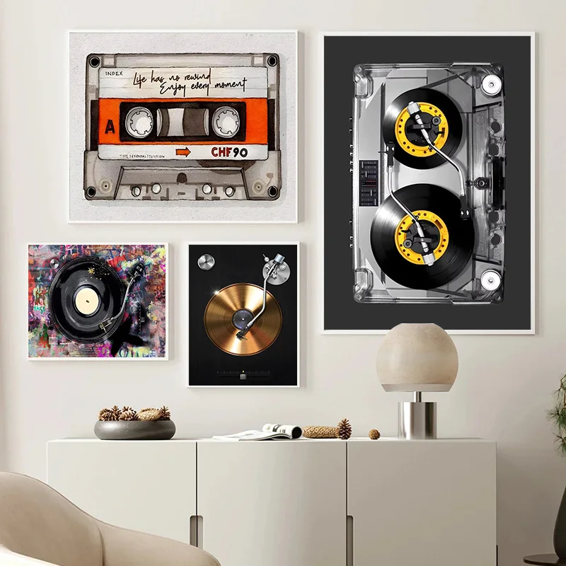 Cassette DJ Draaitafel Canvas  - Turning Gouge Set recensie en prijs