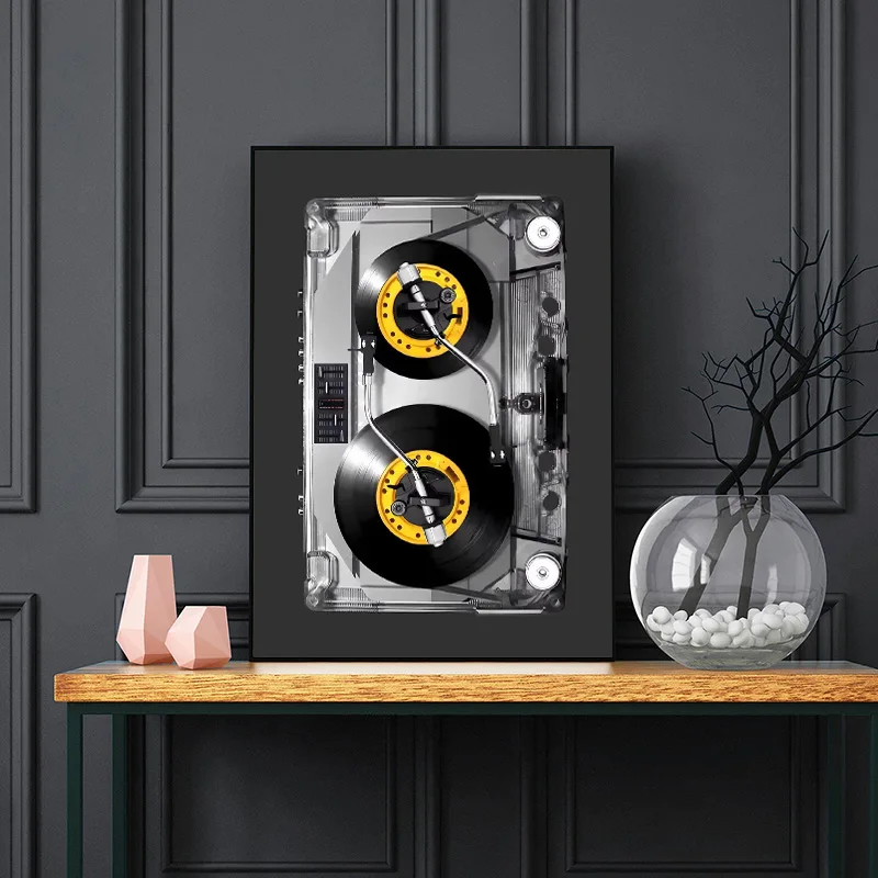 Cassette DJ Draaitafel Canvas  - Turning Gouge Set recensie en prijs